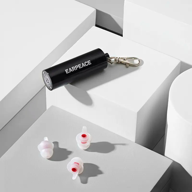 EarPeace Music Earplugs, in black