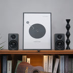 Edifier M60 desktop speakers, black front view