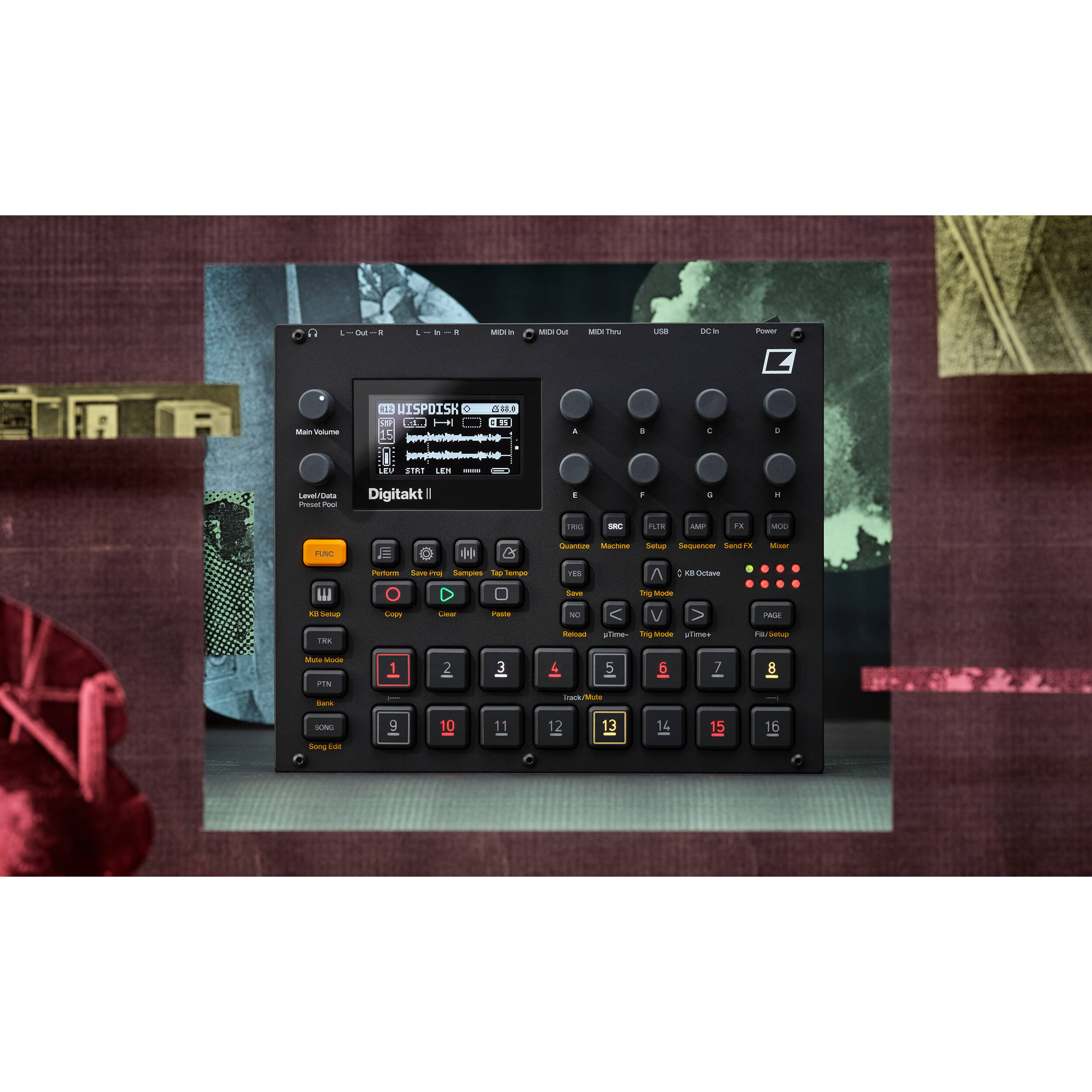 Elektron Digitakt II drum machine and sampler