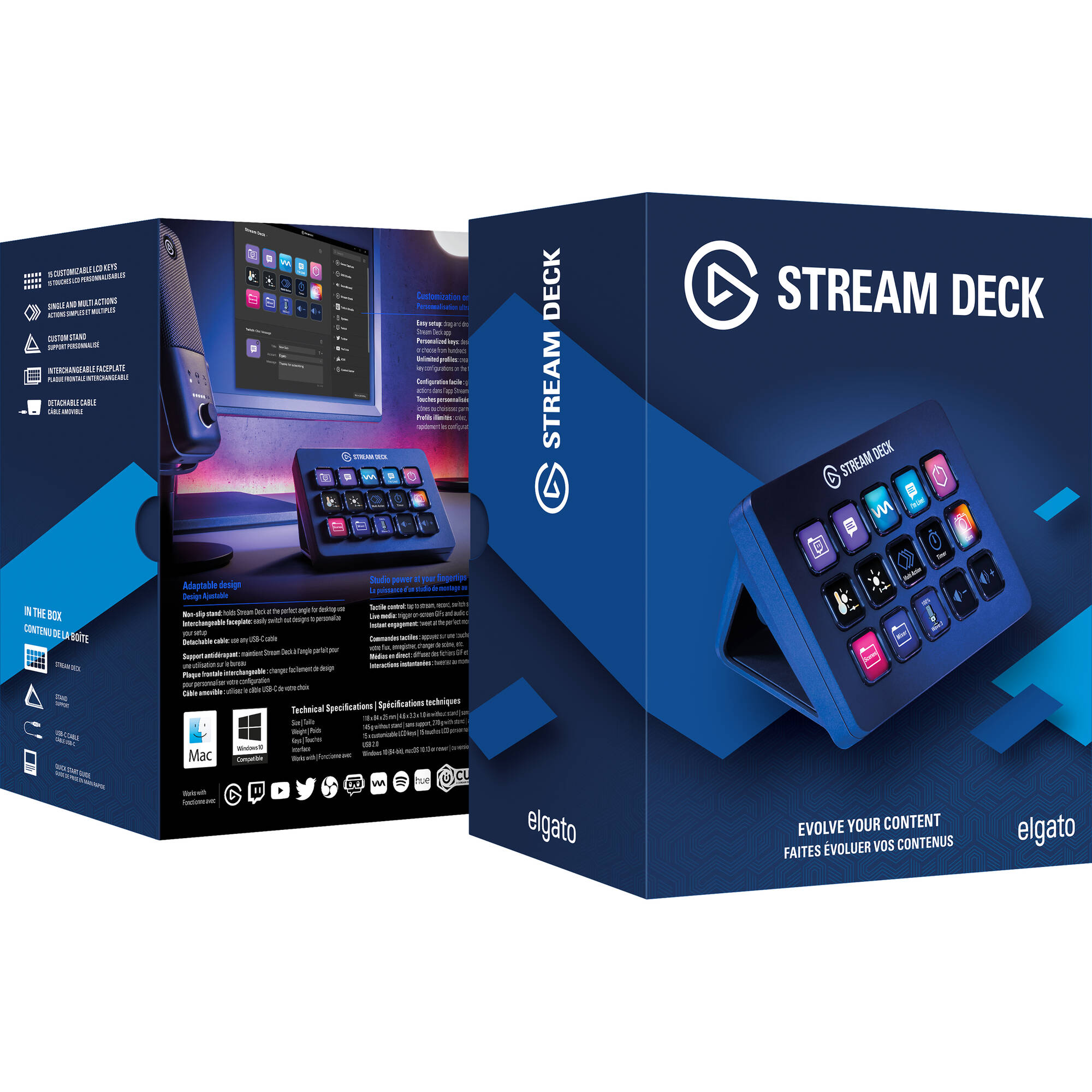 Elgato Stream Deck MK2, video edit controllers, view 10