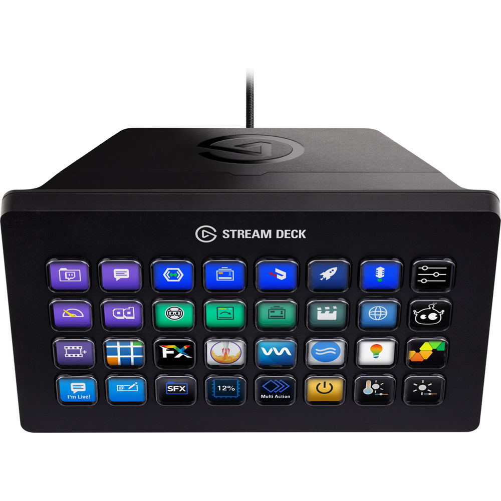 Elgato Stream Deck XL stream controller, keys detail