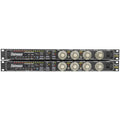 Empirical Labs EL8X-S Distressor compressor with control knobs and display, used in professional audio recording and mixing.