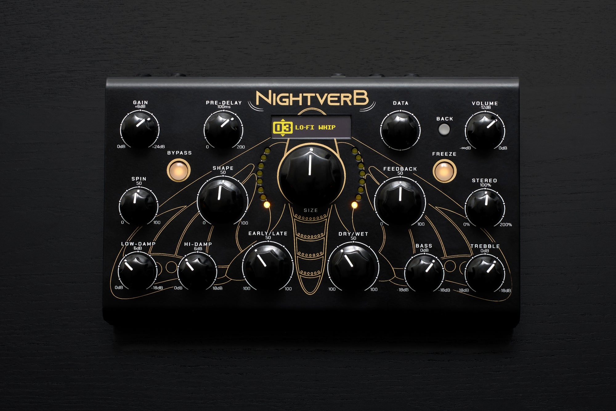 Erica Synths Nightverb Eurorack effects module.