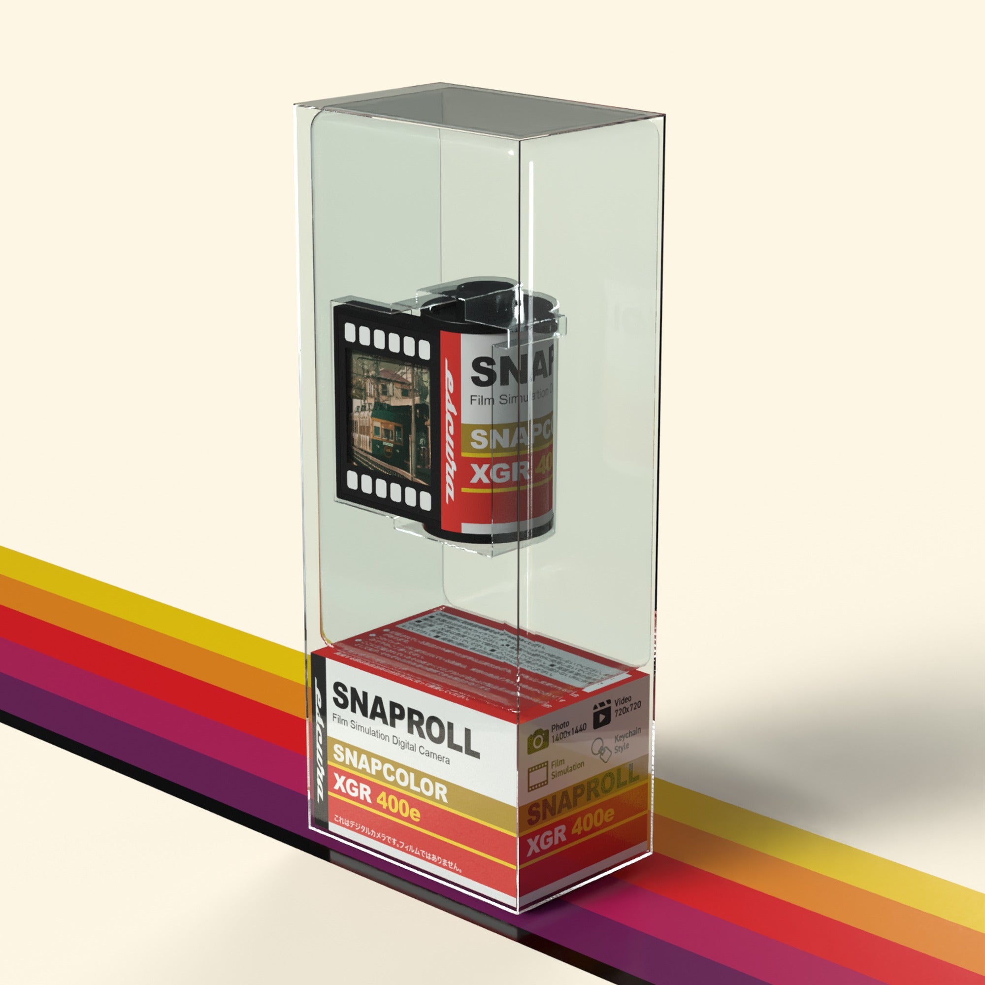 Escura SnapRoll mini digital camera in collector case