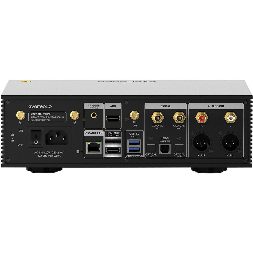 Eversolo DMP-A6 (Gen 2) music streamer, detail view.