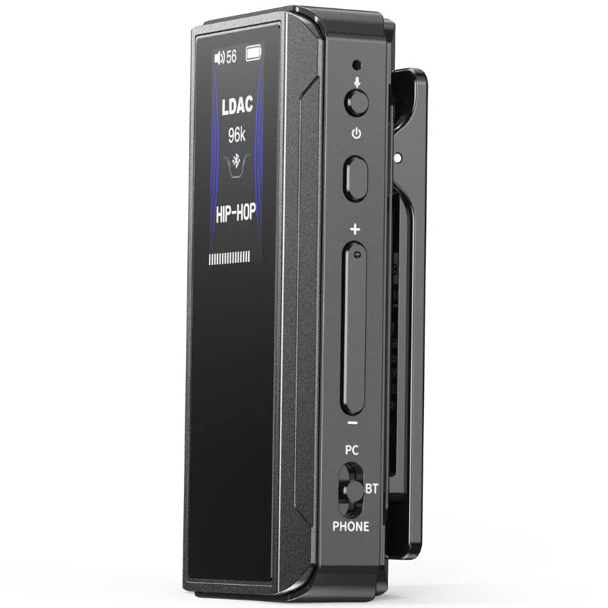 FiiO BTR13 headphone amplifier and DAC, in black