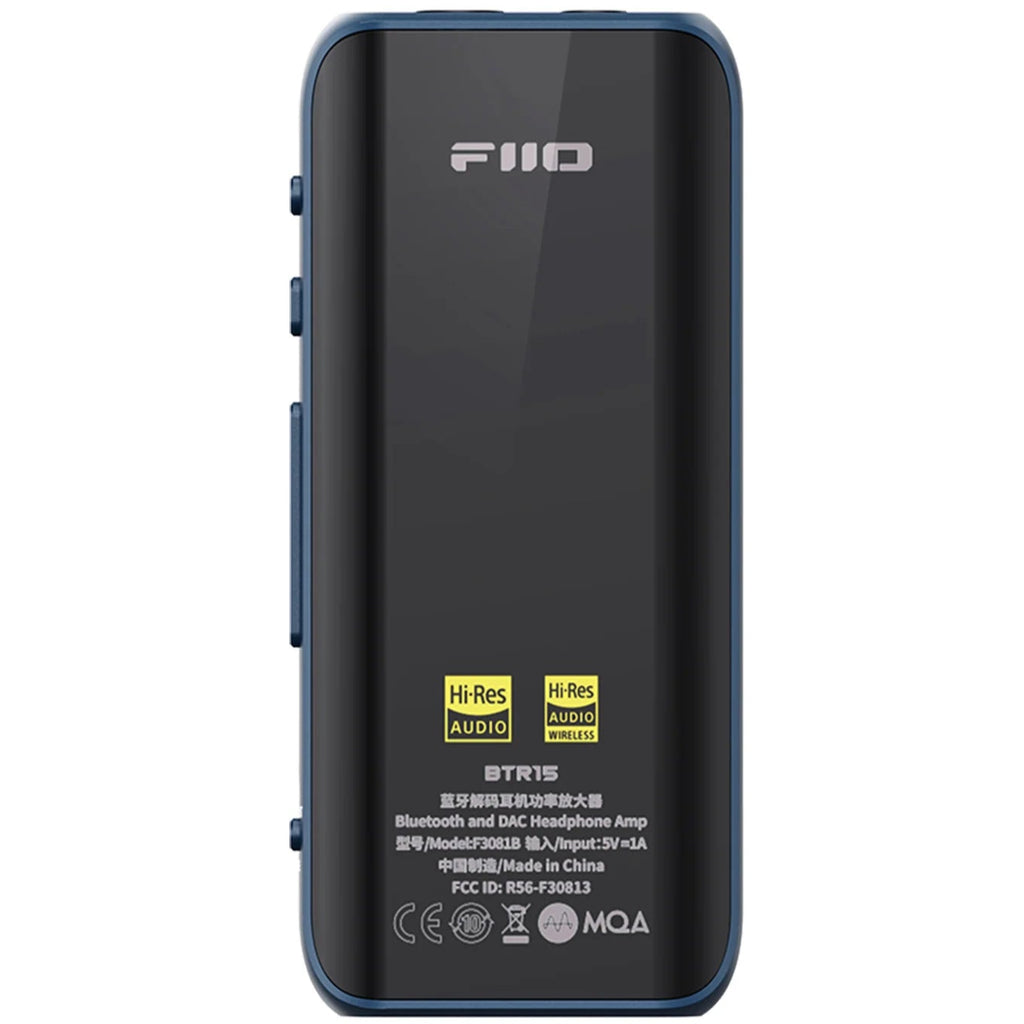FiiO BTR15 headphone amplifier and DAC in black