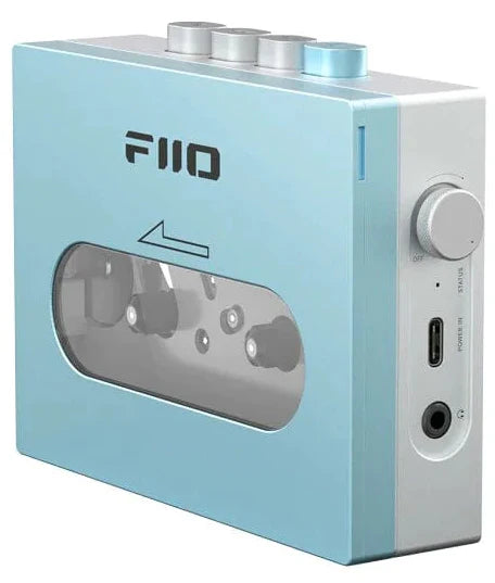FiiO CP13 portable music player in blue