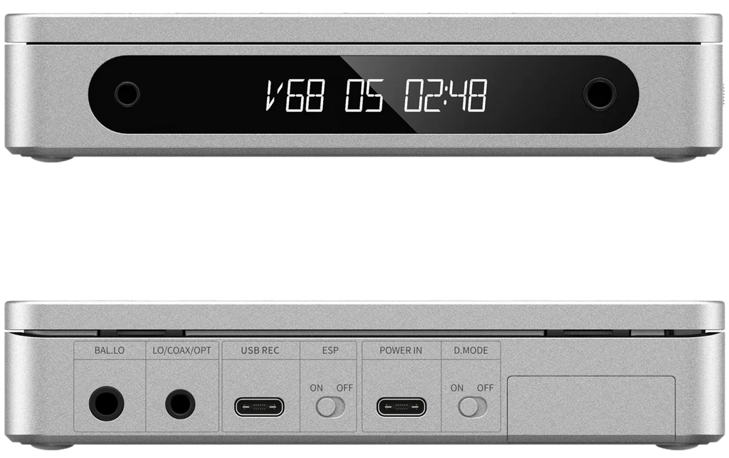FiiO DM13 BT portable music player, in black