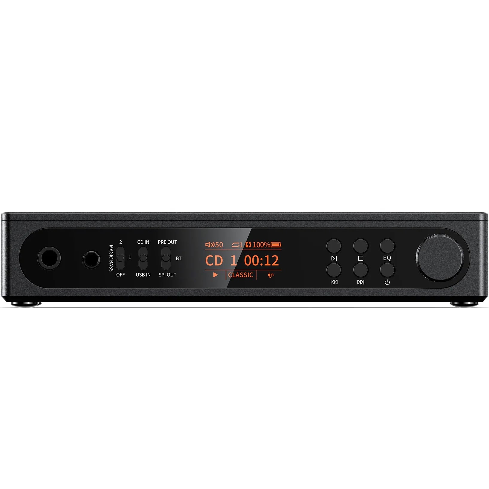 FiiO DM15 R2R portable CD player in black