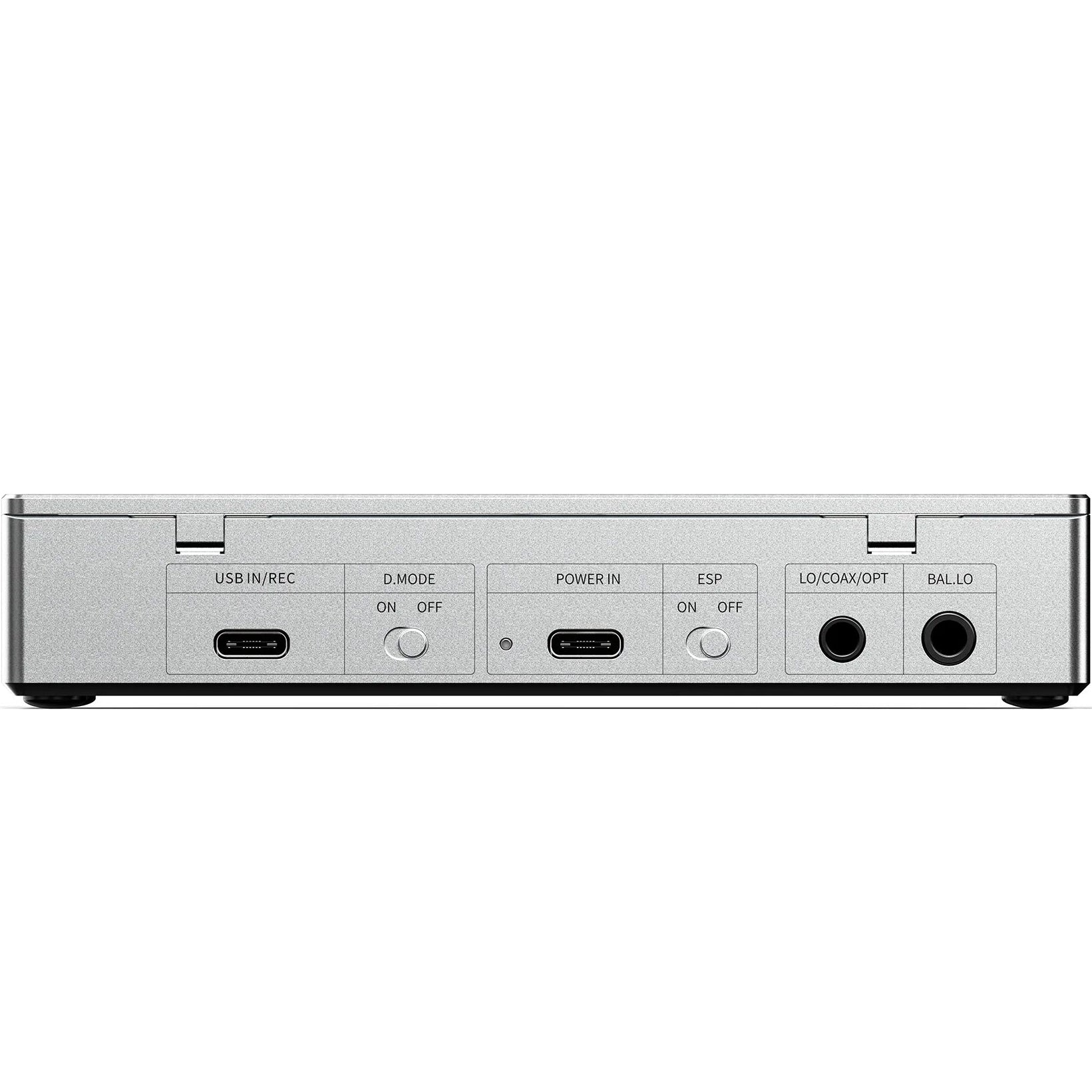 FiiO DM15 R2R portable CD player in silver