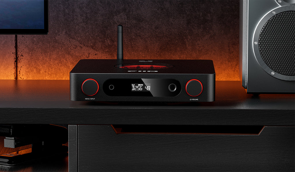 FiiO K13 R2R headphone amplifier and DAC in black
