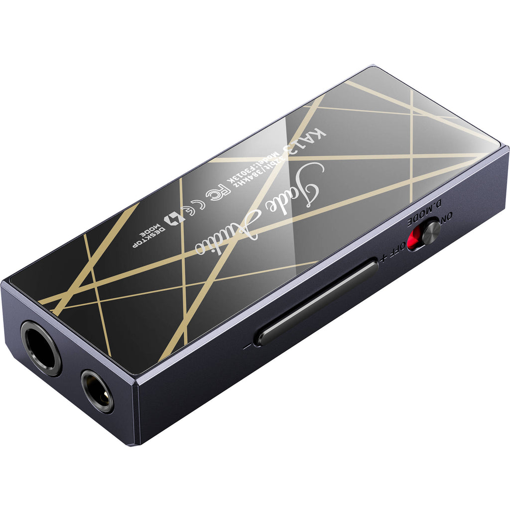 FiiO KA13 portable DAC and headphone amplifier, in black