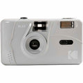 Gray Kodak M35 reusable compact film camera with manual controls and vintage design.