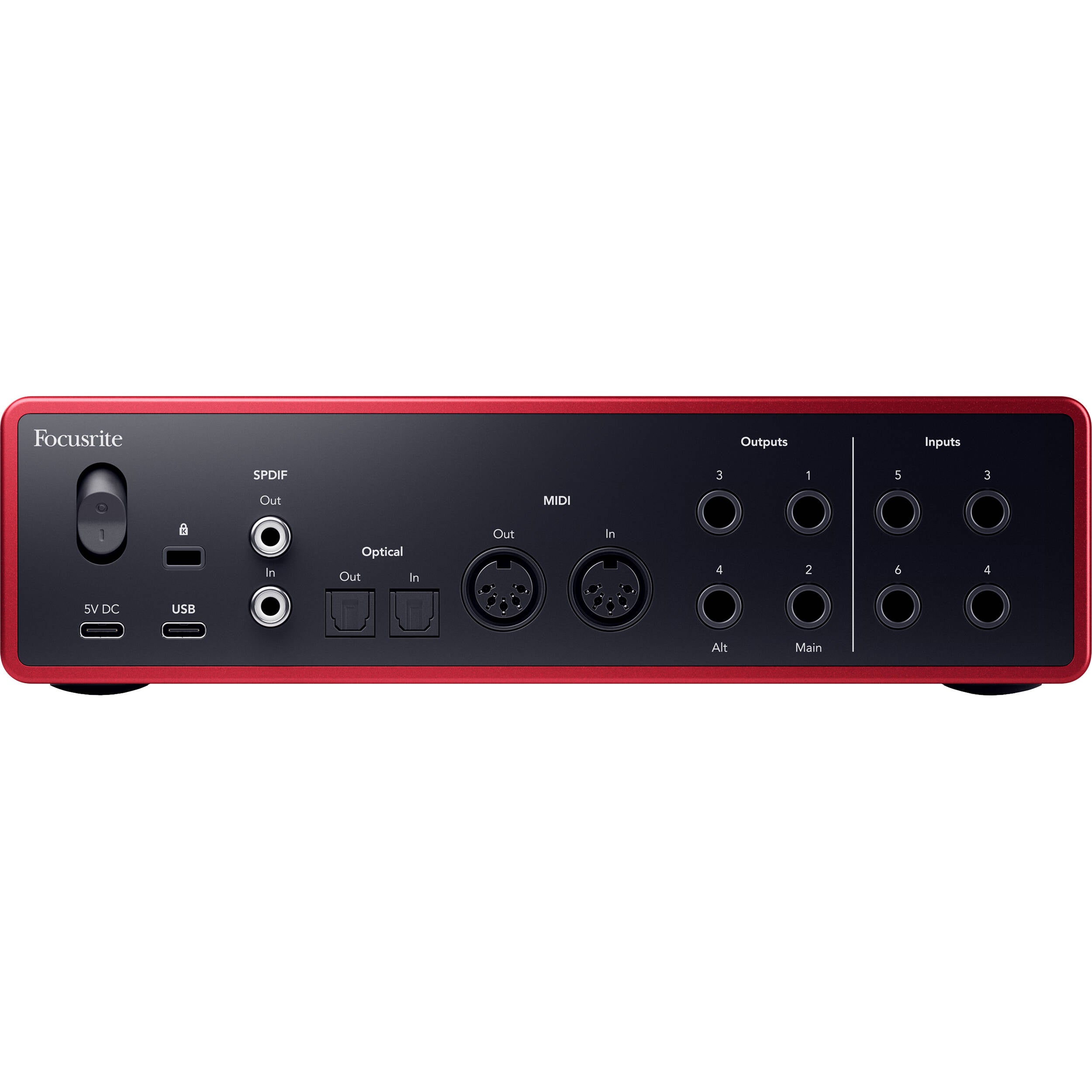 Focusrite Scarlett 16i16 4th Gen audio interface, in black