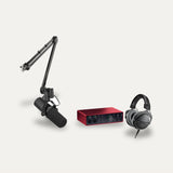 Focusrite Scarlett 16i16 4th Gen + Shure SM7B + Beyerdynamic DT 770 Pro X Vocal Set