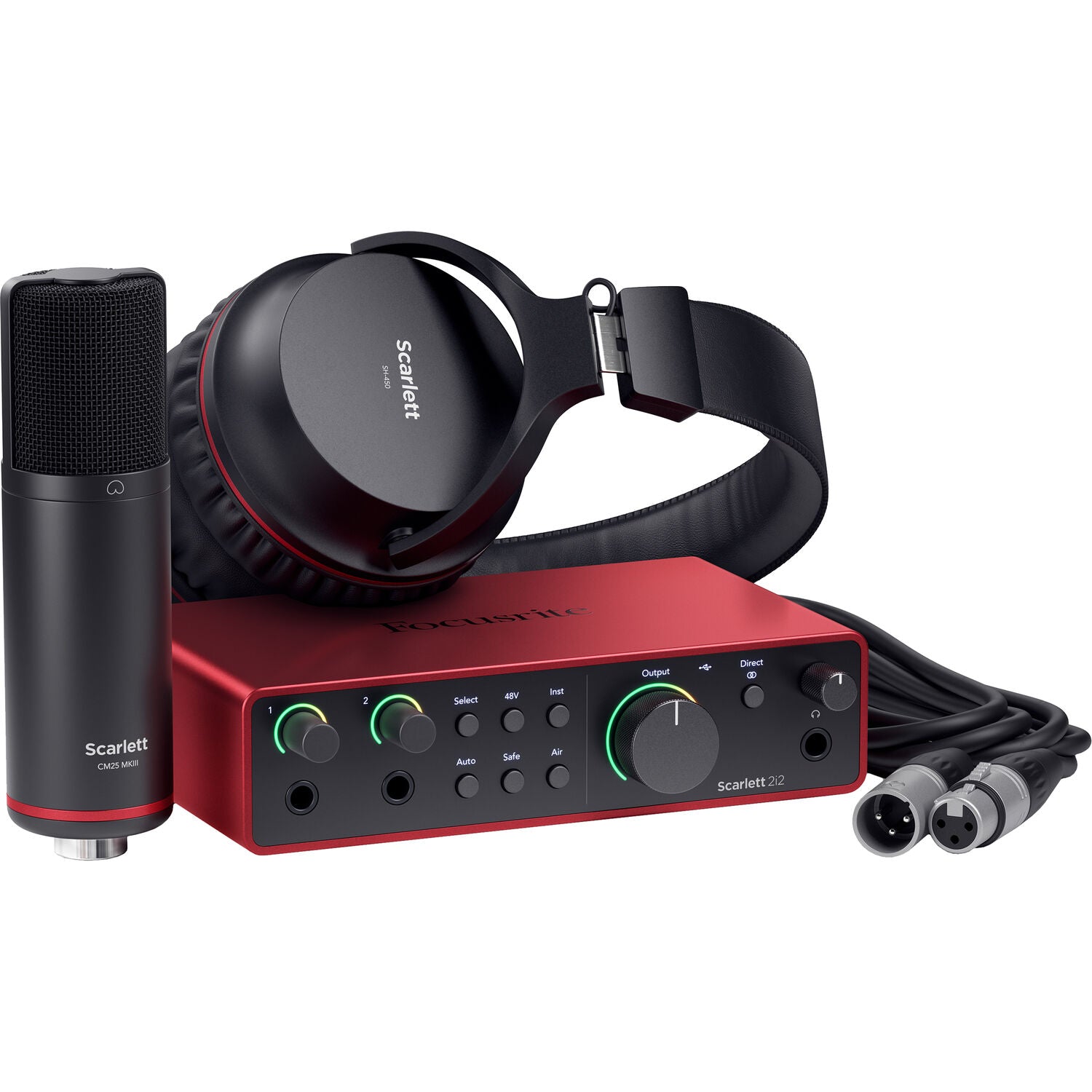 Focusrite Scarlett 2i2 Studio 4th Gen bundle