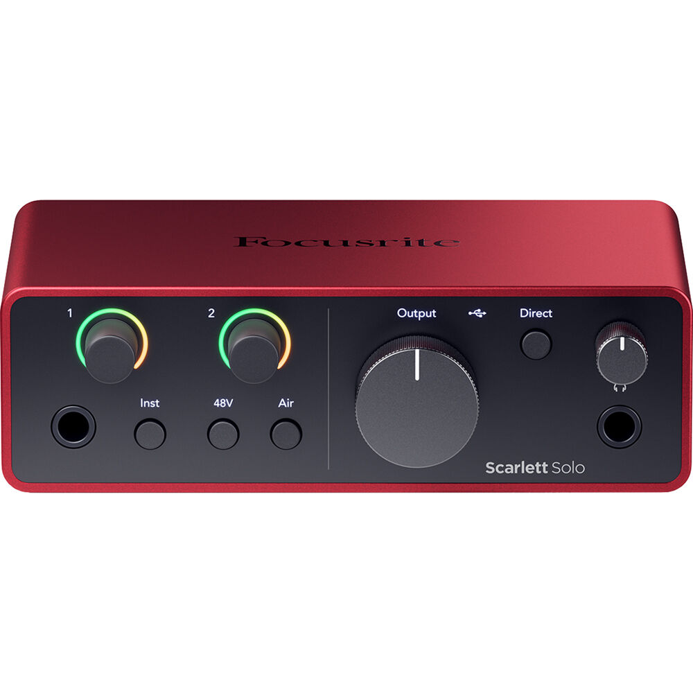 Focusrite Scarlett Solo Studio 4th Gen studio bundles, alternate view 3