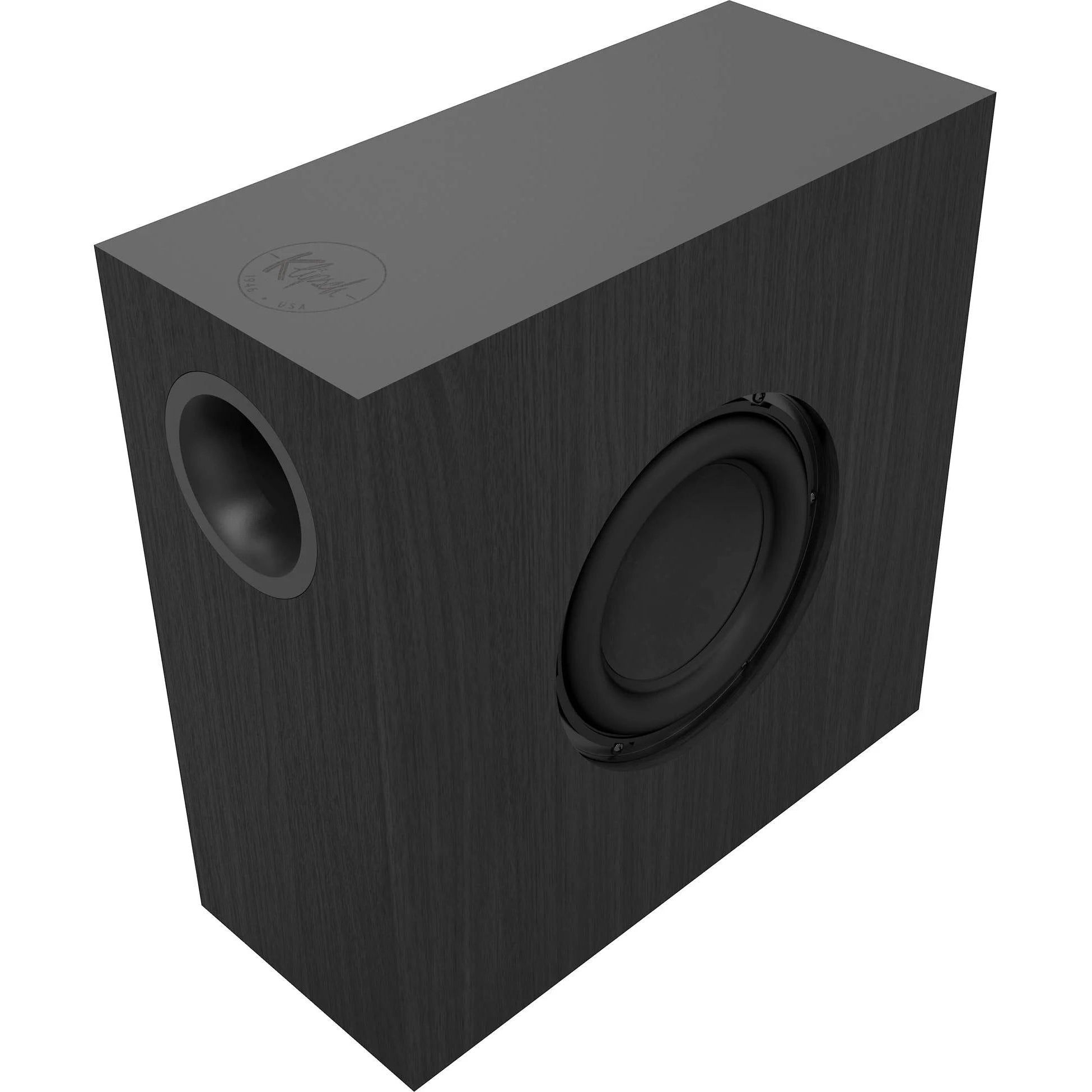 Klipsch ProMedia Lumina desktop speakers with sleek black design and illuminated controls, ideal for high-quality audio.