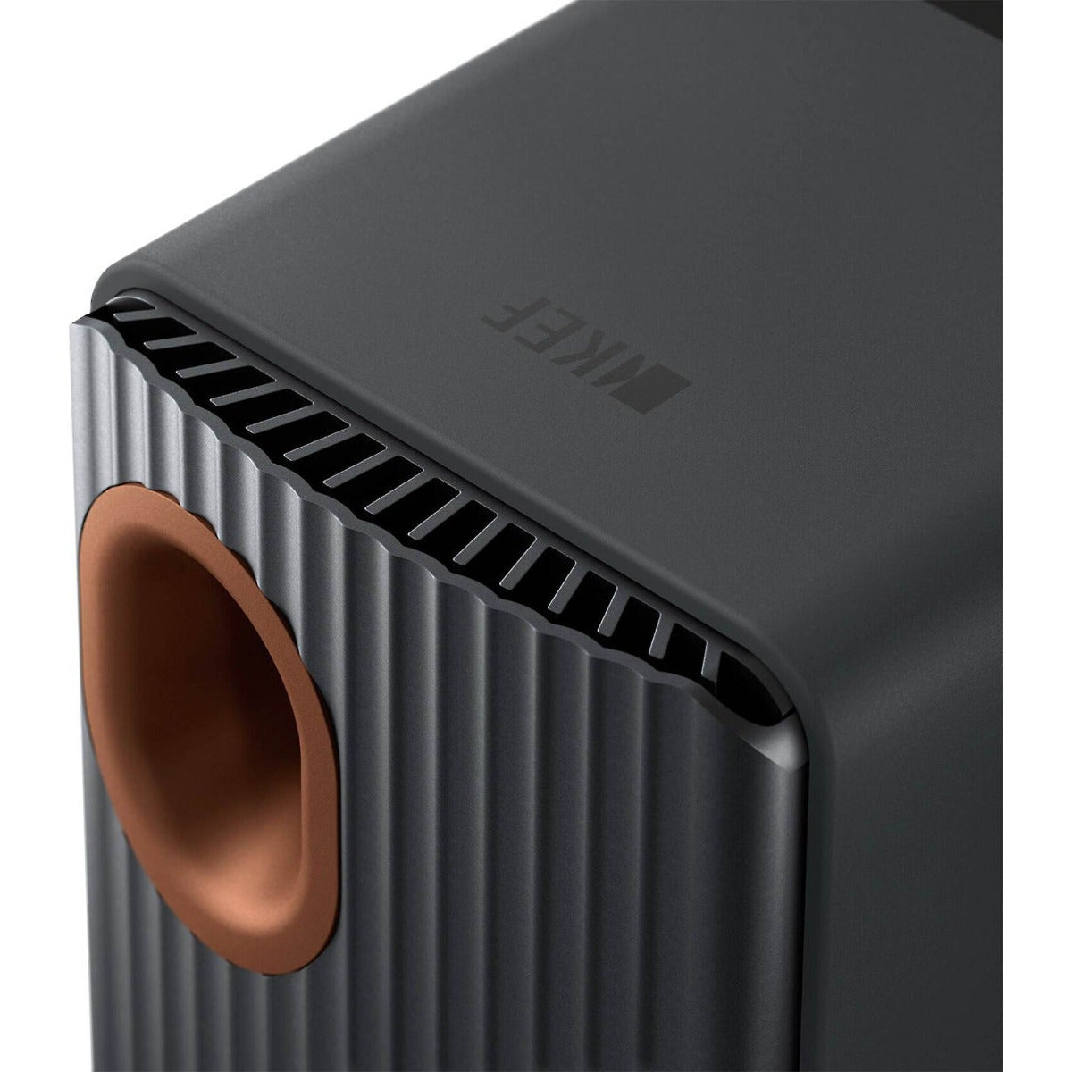 KEF LS50 Wireless II wireless speakers with sleek black finish, compact design, and advanced audio drivers visible in the image.