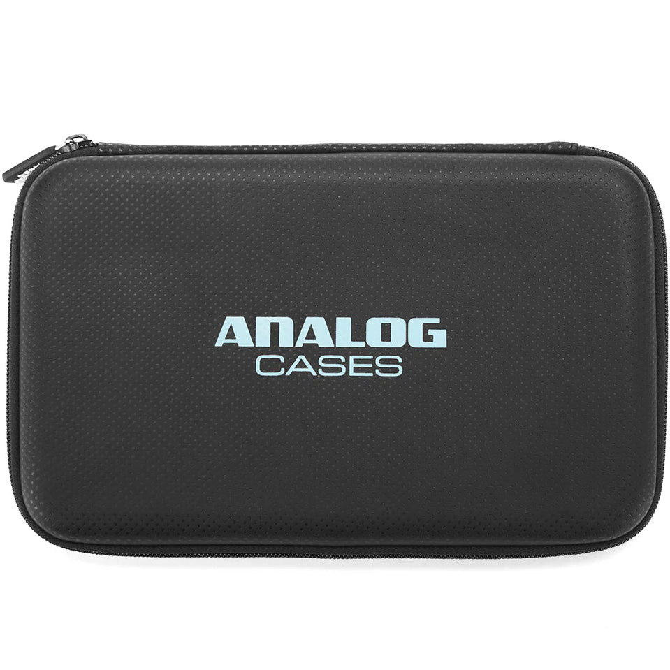 Analog Cases Glide Case for Teenage Engineering Pocket Operators, a durable studio bag with padded compartments and strap for portable use.