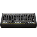 Erica Synths Hexdrums drum machine and sampler with multiple knobs and pads for electronic music production.