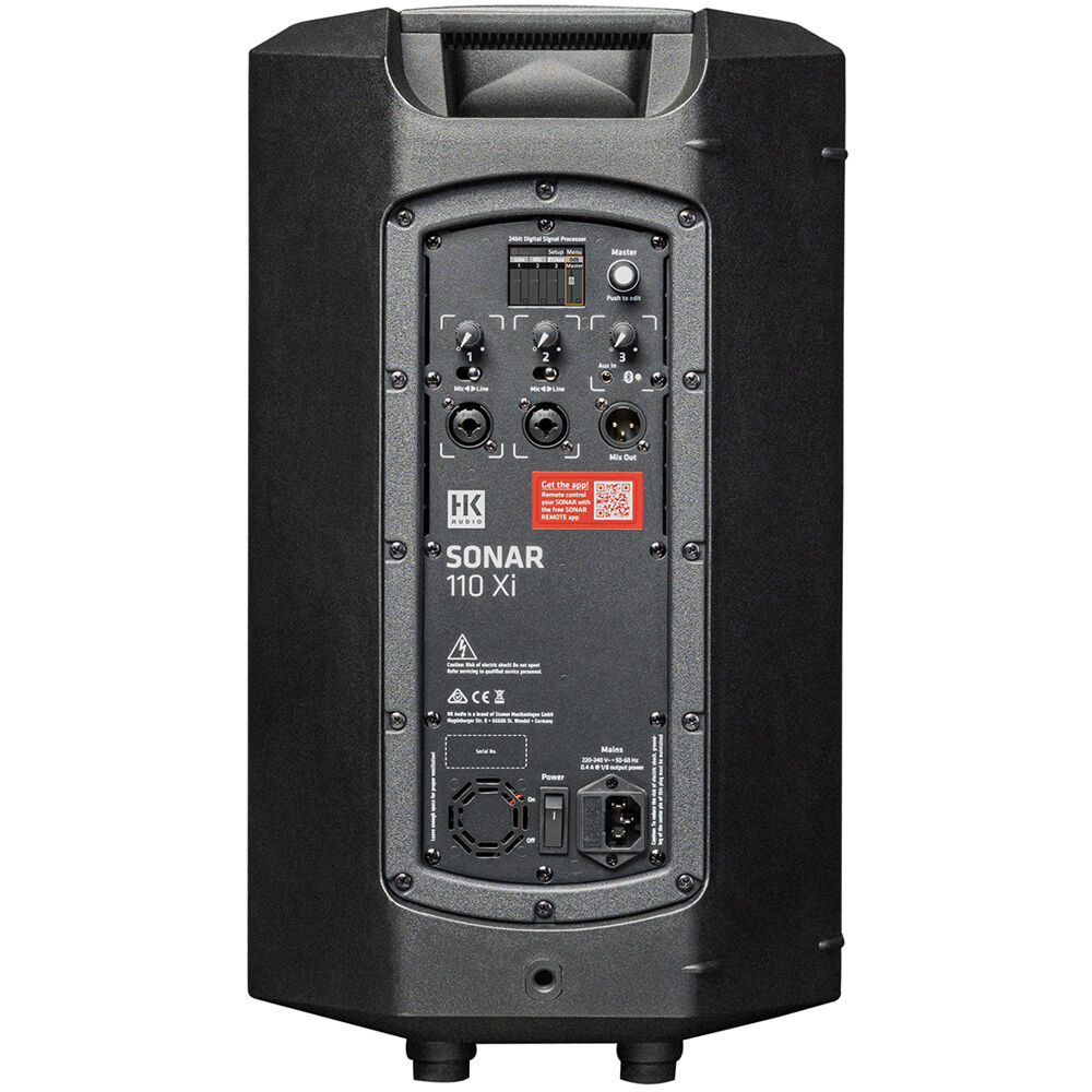 HK Audio SONAR 110 Xi, active loudspeakers, angle