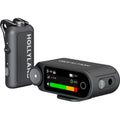 Hollyland Lark Max 2 Solo creator wireless microphone system with compact transmitter and receiver, designed for high-quality audio.