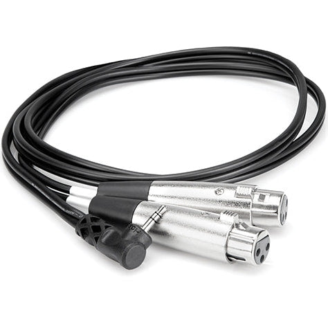 Hosa CYX-402F 3.5 mm TRS to dual XLR-female Y-cable, 0.6 m (view 2)