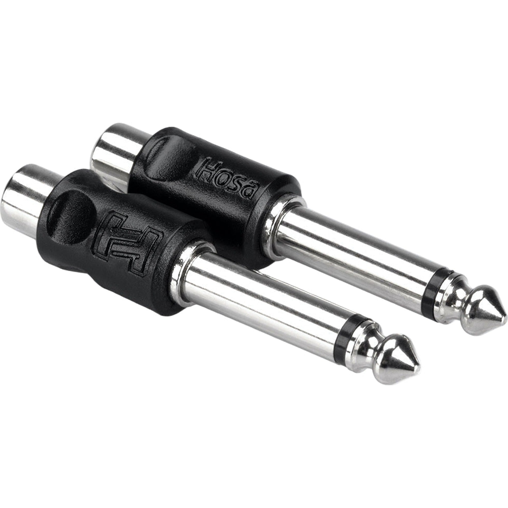 Hosa GPR-101 RCA to 6.3 mm TS adapter set (2 pcs)