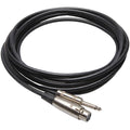 Hosa MCH-110 XLR-female to 6.3 mm TS cable (3 m)