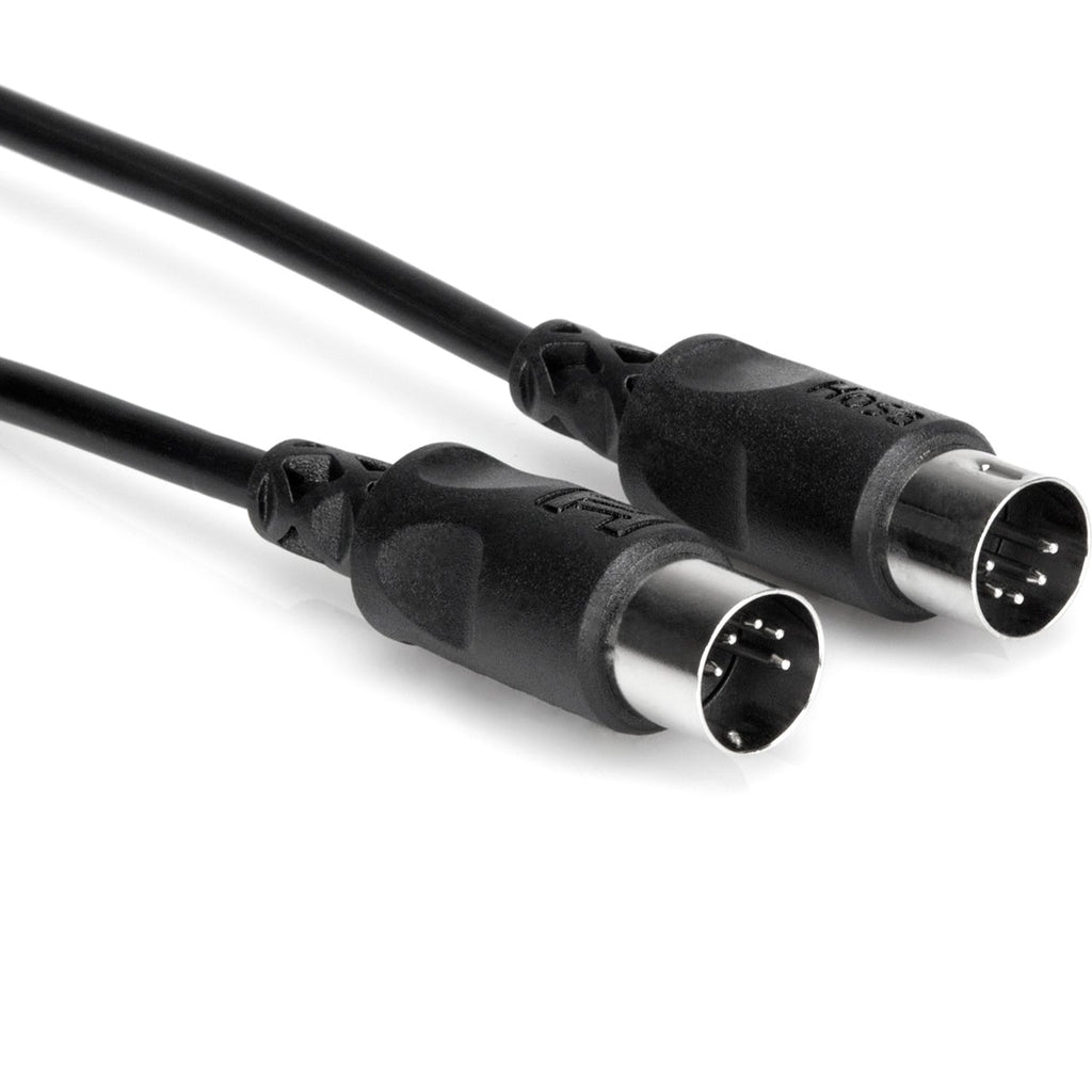 Hosa MID-303BK MIDI Cable 1m, in black