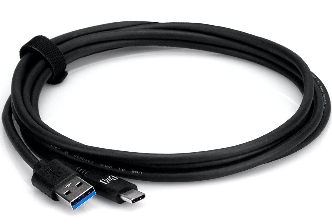 Hosa USB-306CA SuperSpeed USB 3.0 (Gen2) Type C - Type A Cable 1.8m usb cables, lifestyle shot