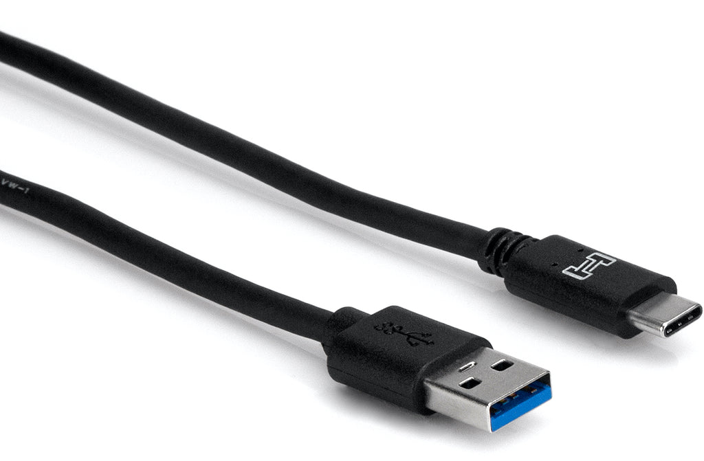 Hosa USB-306CA SuperSpeed USB 3.0 (Gen2) Type C - Type A Cable 1.8m usb cables, red alternate view 3