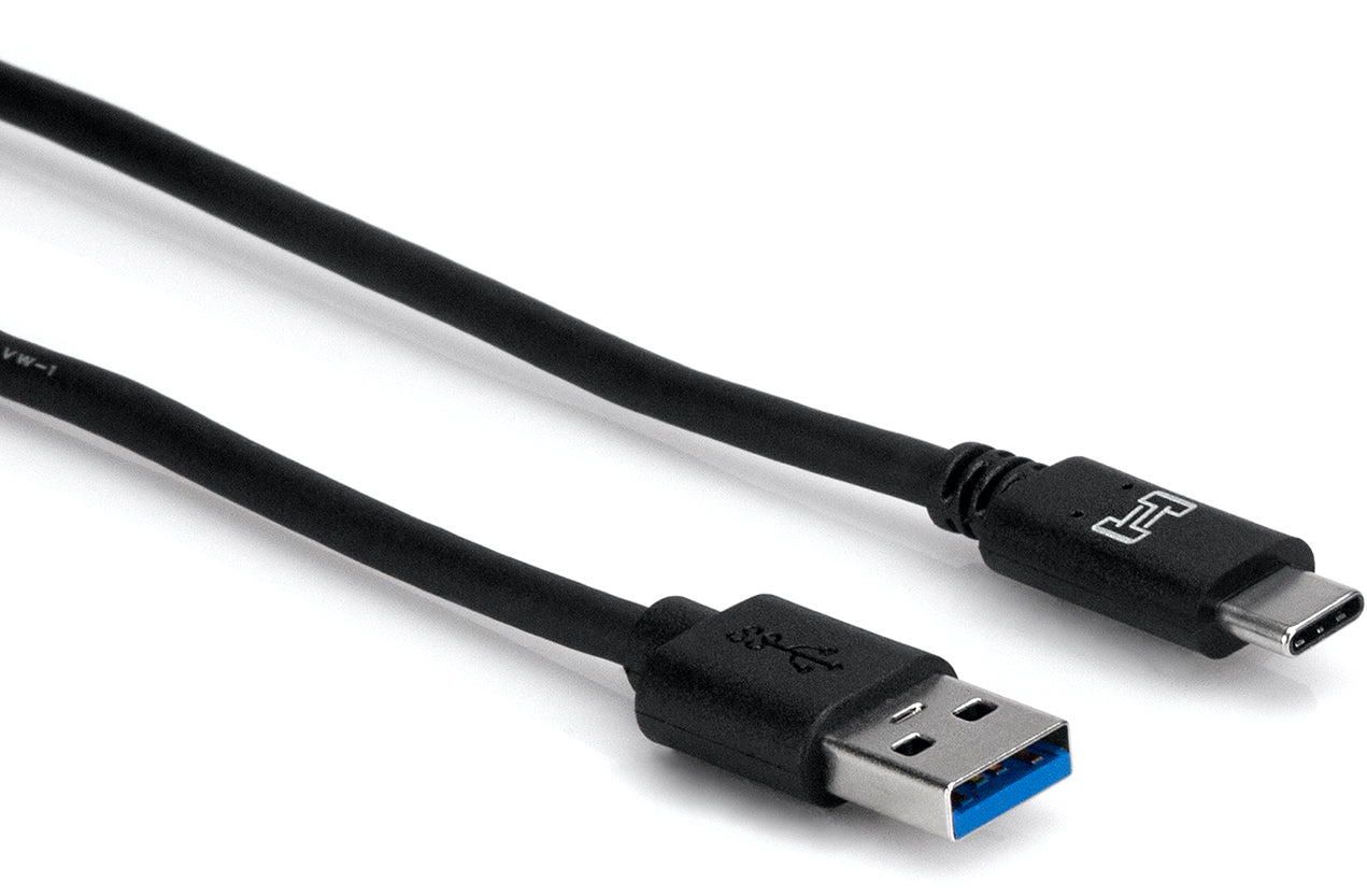 Hosa USB-306CA SuperSpeed USB 3.0 (Gen2) Type C - Type A Cable 1.8m usb cables, red alternate view 3