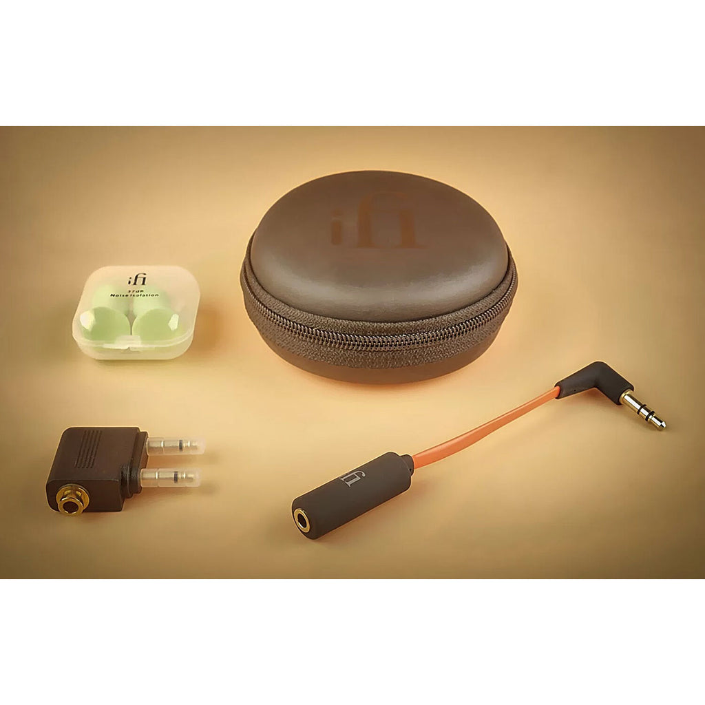 iFi Audio Ear Buddy headphone attenuator, lifestyle