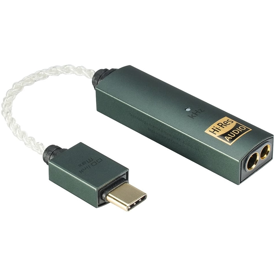 iFi Audio Go Link Max headphone amplifier and DAC in black