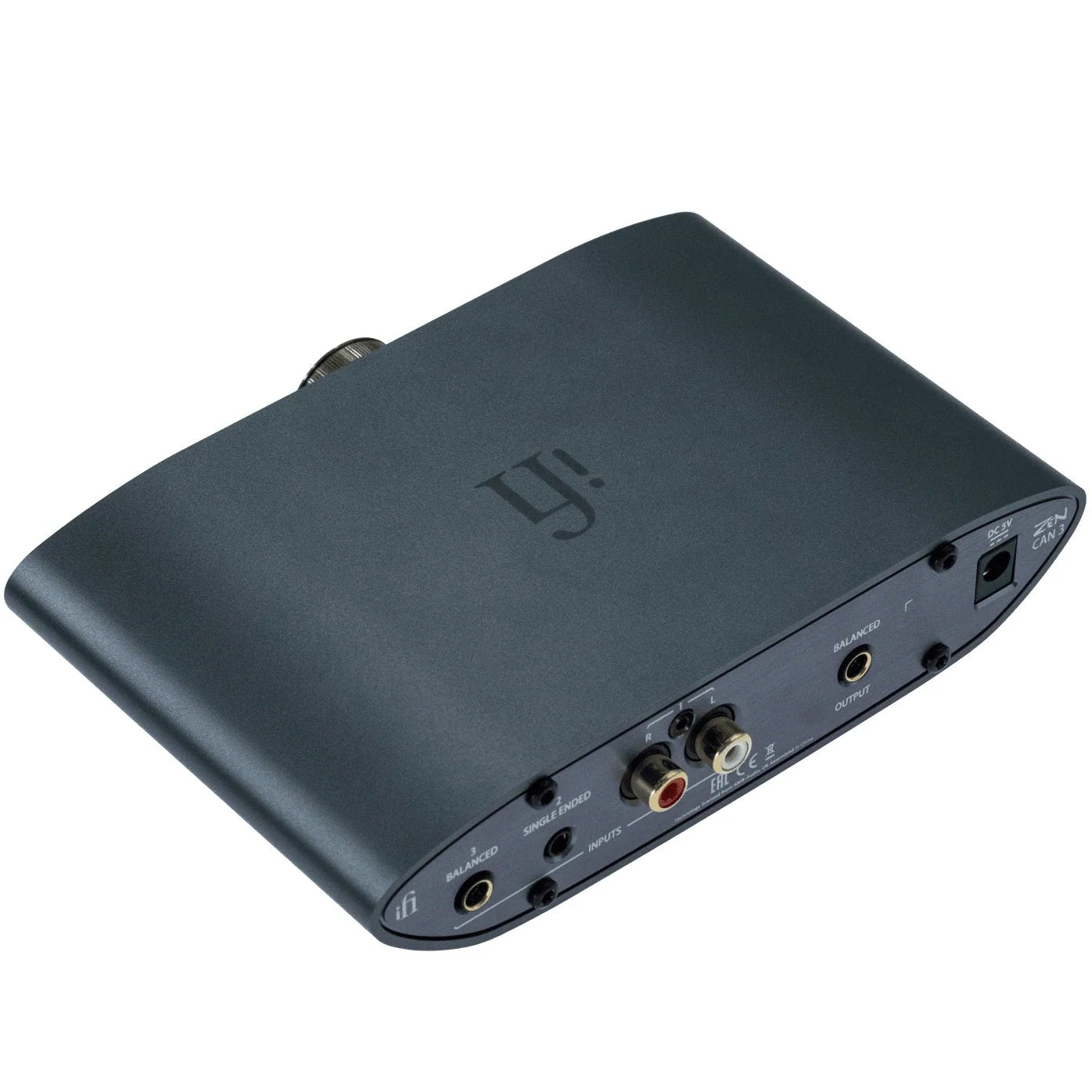 iFi Audio Zen Can 3 headphone amp / DAC, rear angle view