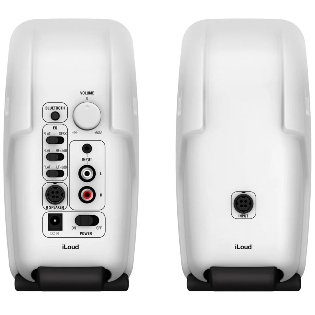 IK Multimedia iLoud Micro Monitors desktop speakers in white