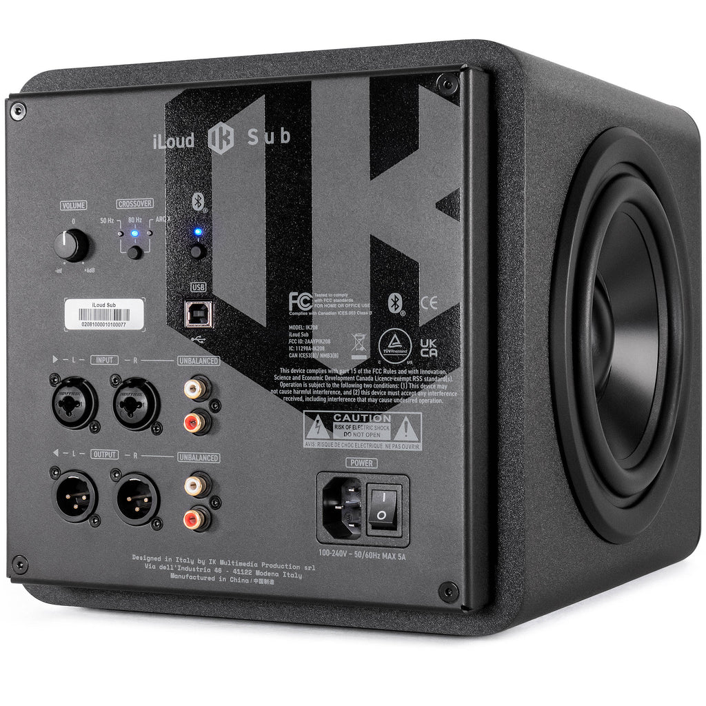 IK Multimedia iLoud Sub subwoofers, bundle
