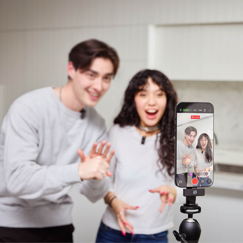 Rode Wireless Micro Lightning wireless microphone system with compact transmitter and receiver for high-quality audio recording