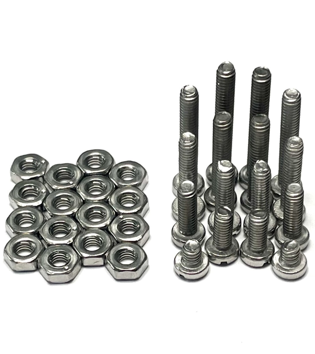 Tonar M2.5 cartridge screw set for audio equipment, featuring durable metal screws for secure installation and maintenance.