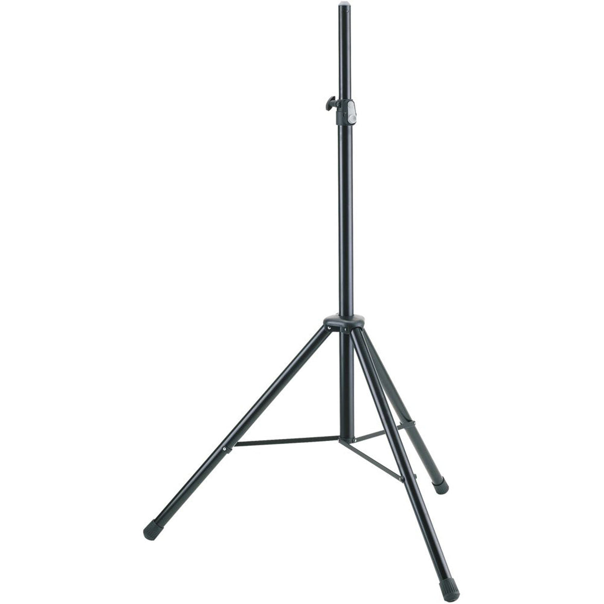 K&M 21435, pa speaker stands, front view