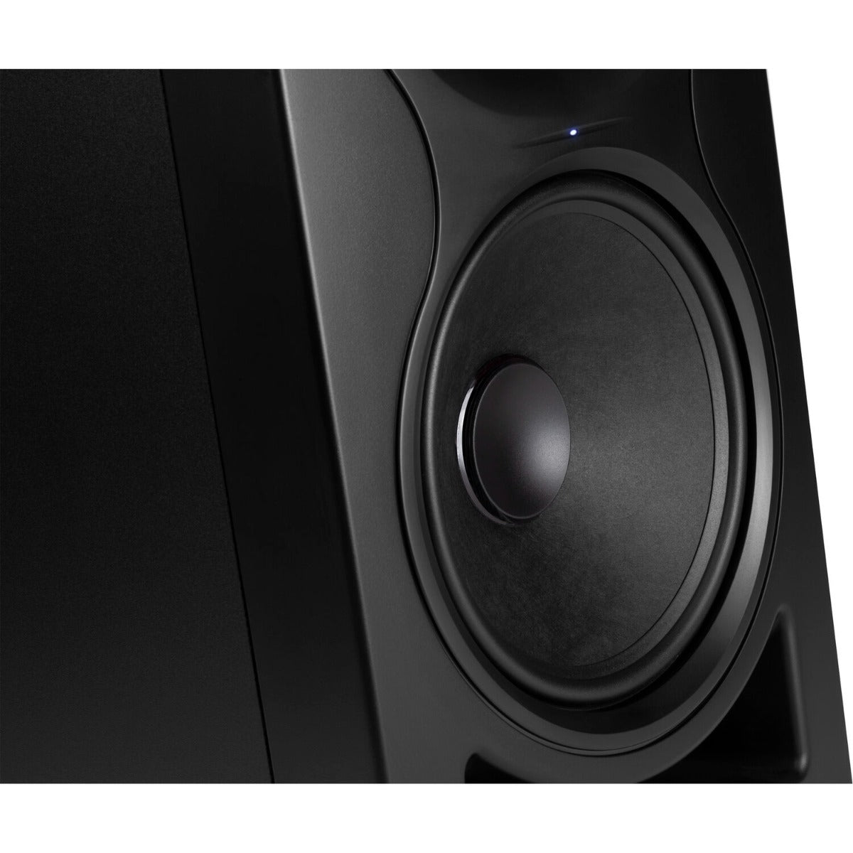 Kali Audio LP-8 V2 active nearfield monitors, in black, front view