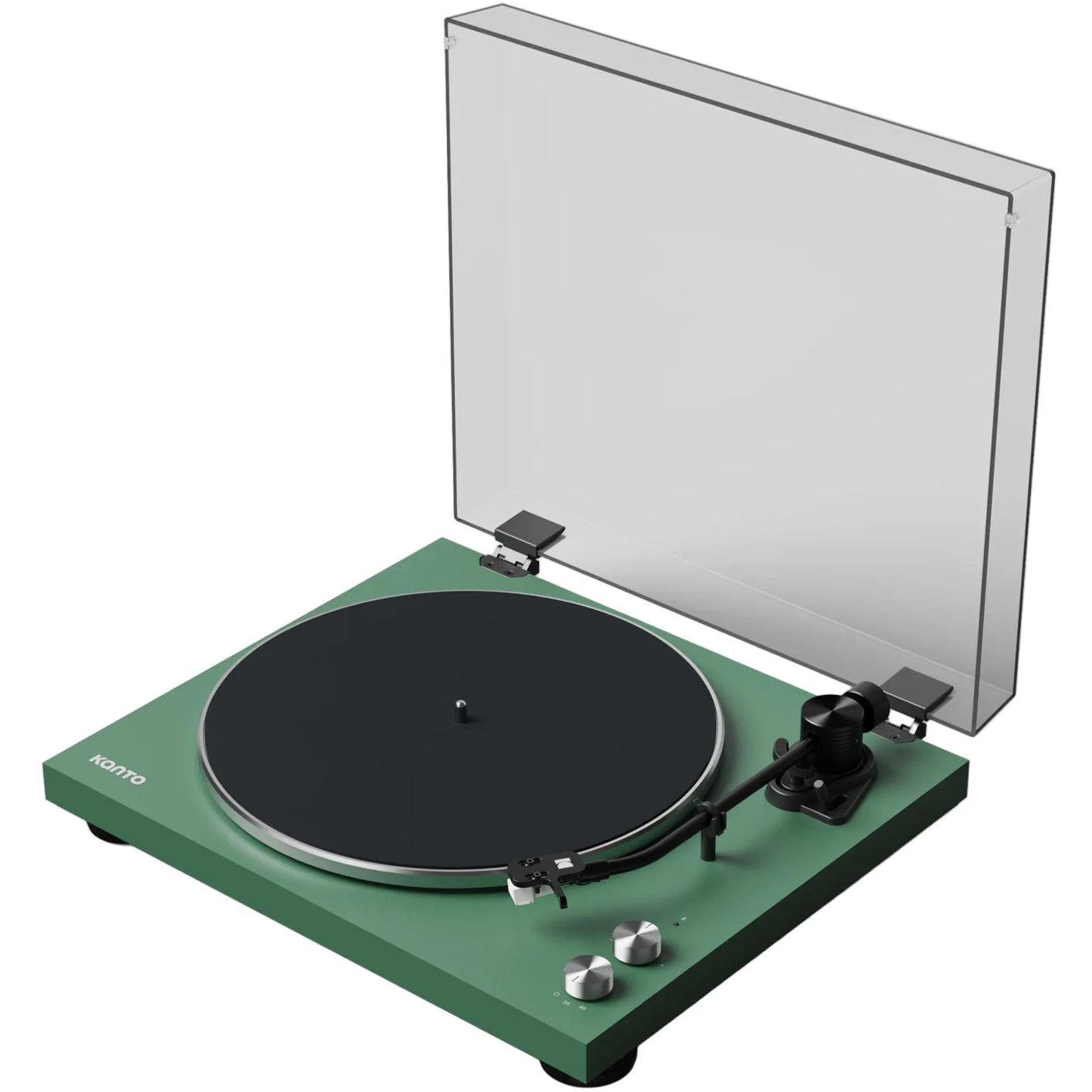 Kanto Audio OBI3 turntable, in black