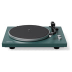 Kanto Audio OBI3 Gen 2 turntable, Green, front view
