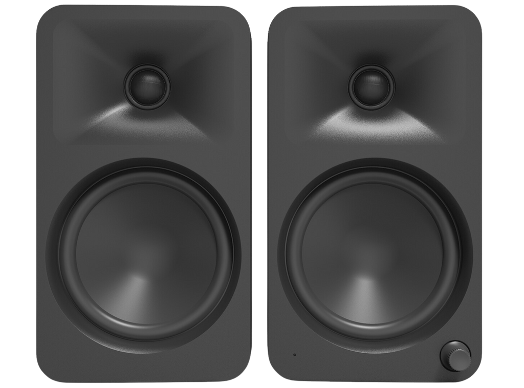 Kanto Audio Ora 4 desktop speakers, black alternate view 3