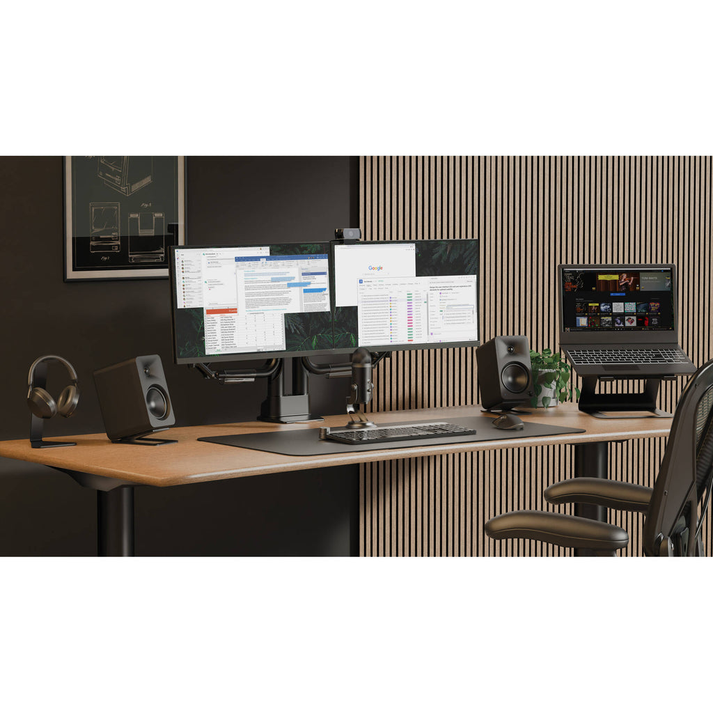 Kanto Audio Ora 4 desktop speakers, black alternate view 6