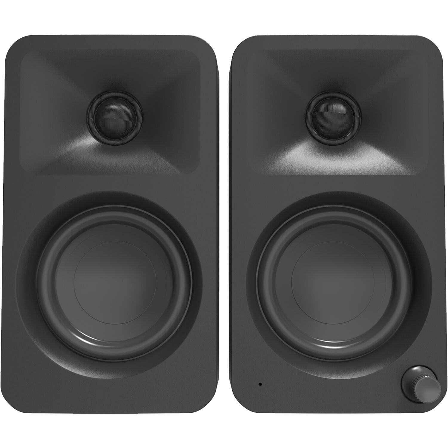 Kanto Audio Ora desktop speakers, in black