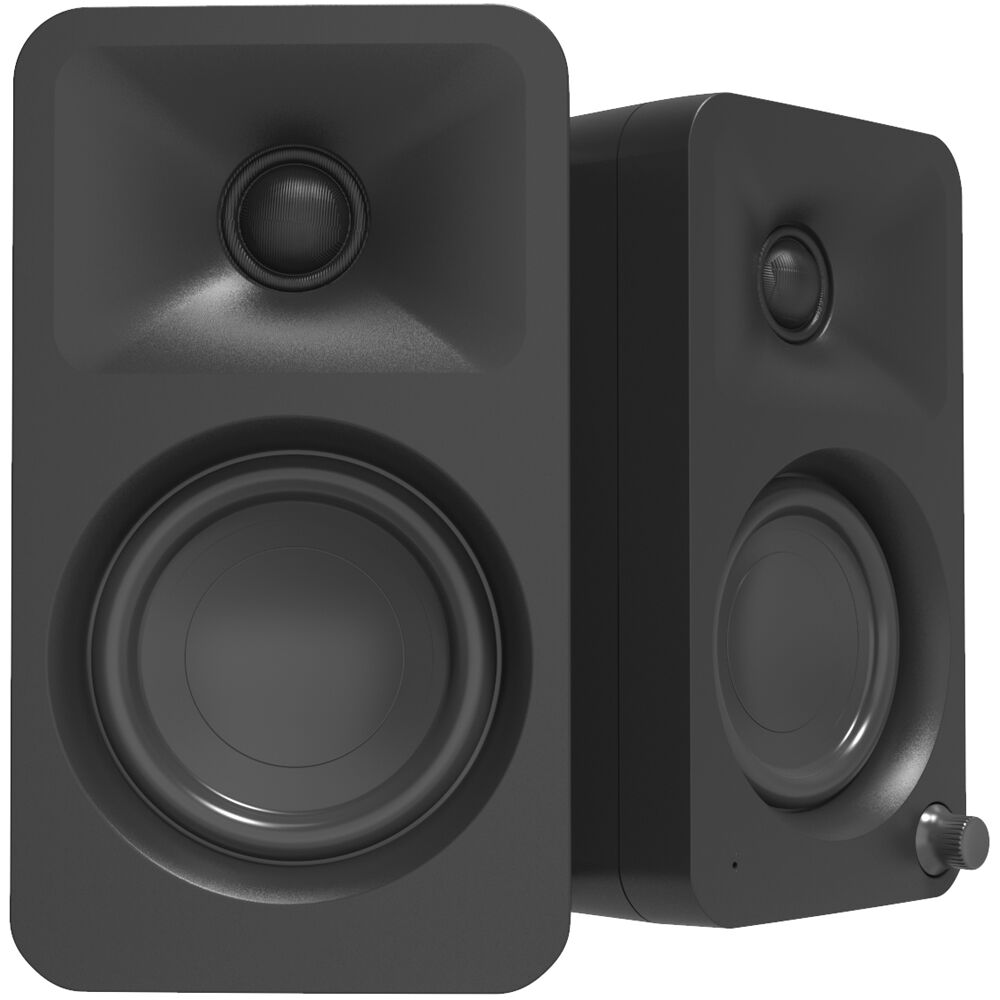 Kanto Audio Ora desktop speakers, in black